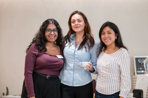 Guests pictured together at the event at Goodwin — Management Incentives in the AI Era