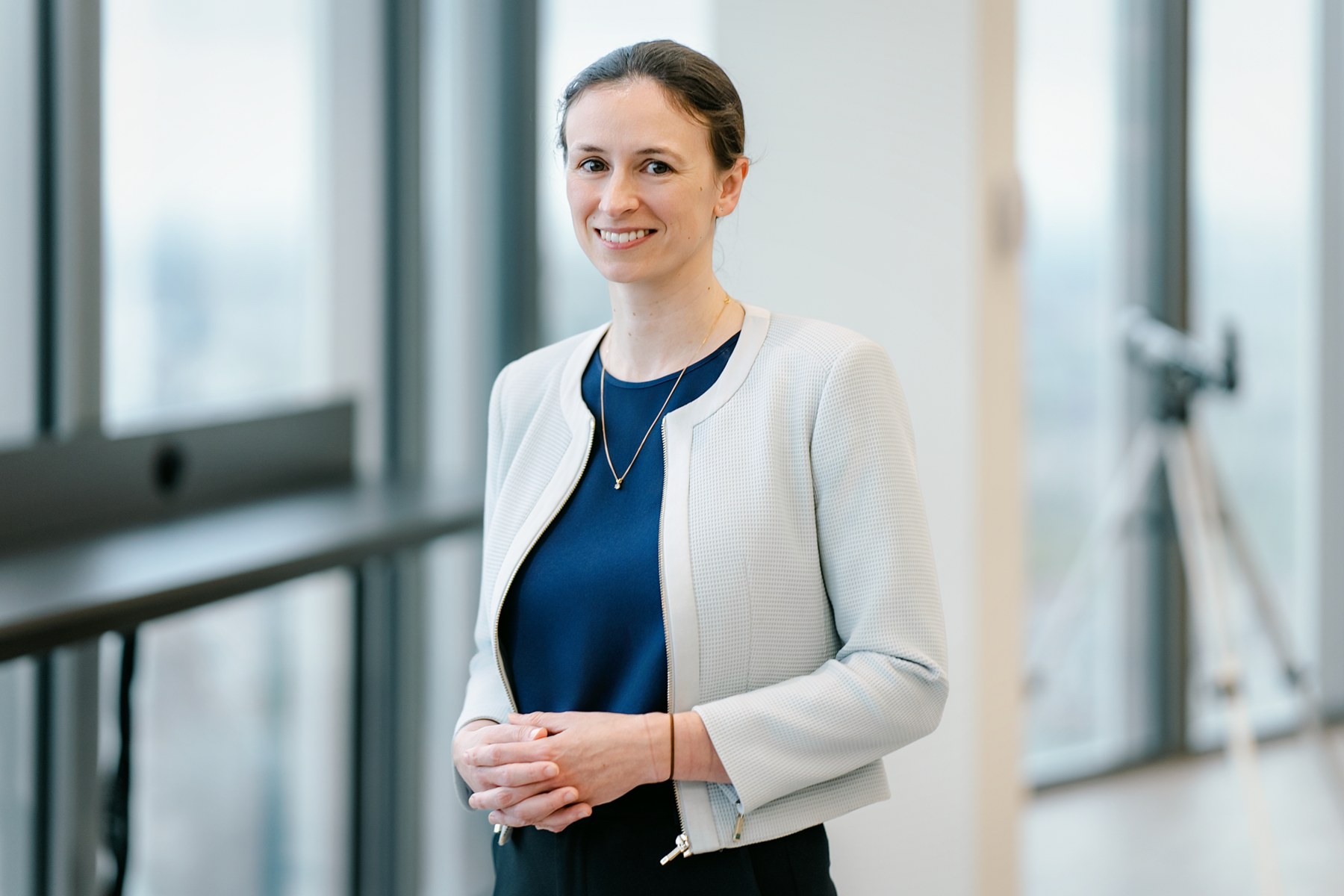 Corporate portrait of a Canada Life team member in an office setting