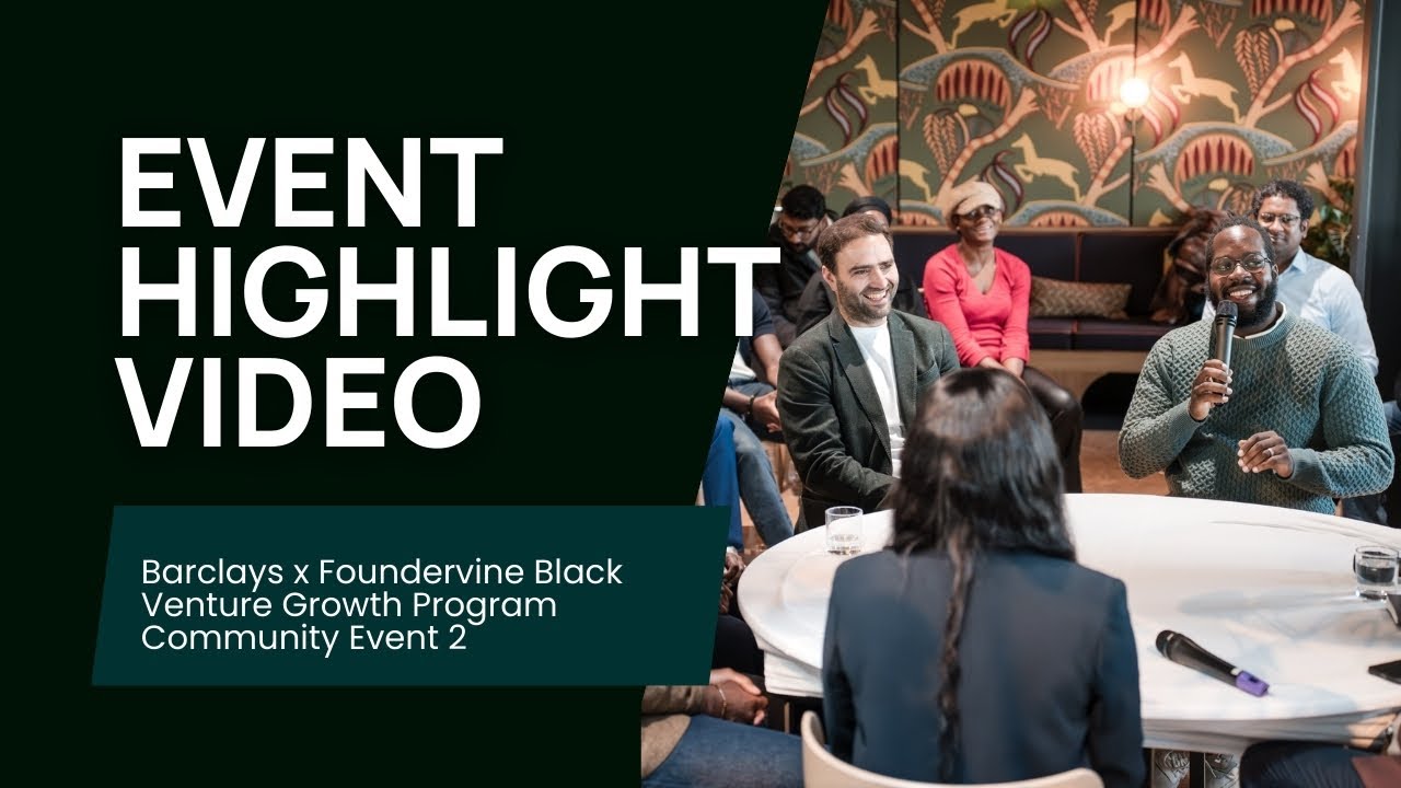 Black Venture Growth: Community Event video thumbnail