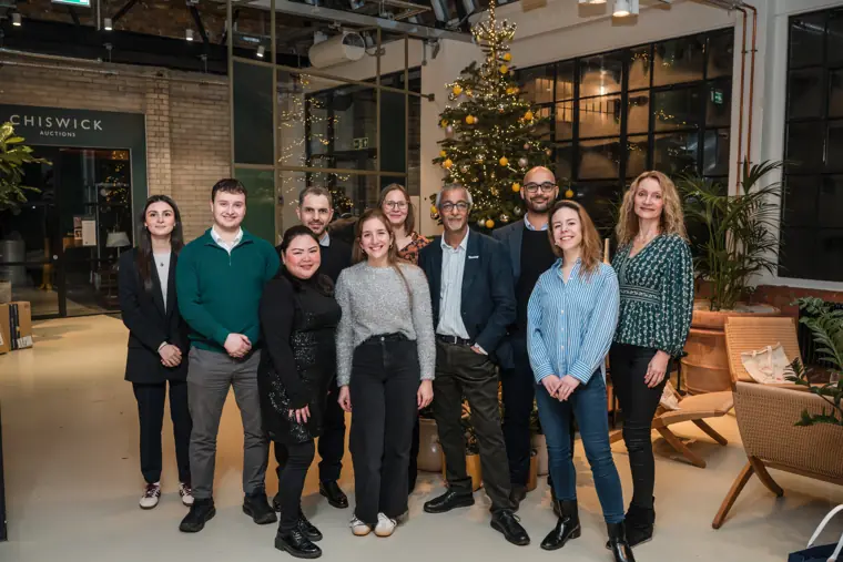 Group portrait of client-event attendees.