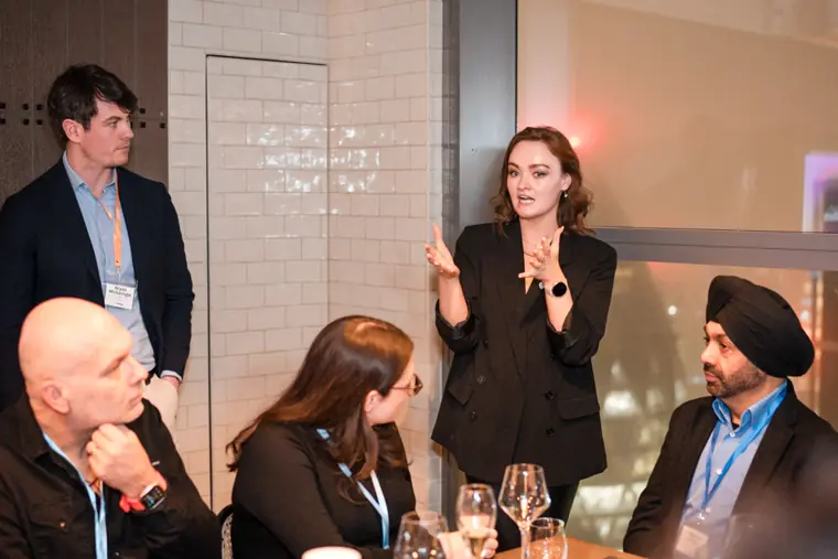 Presentation and discussion at the table.