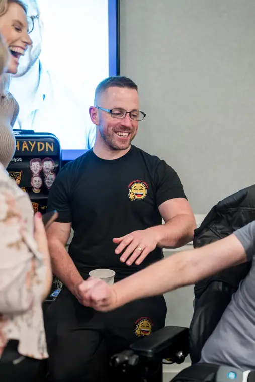A moment from the Foundervine launch gathering.