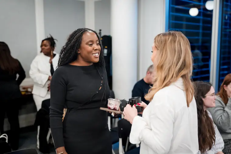 A moment from the Foundervine launch gathering.