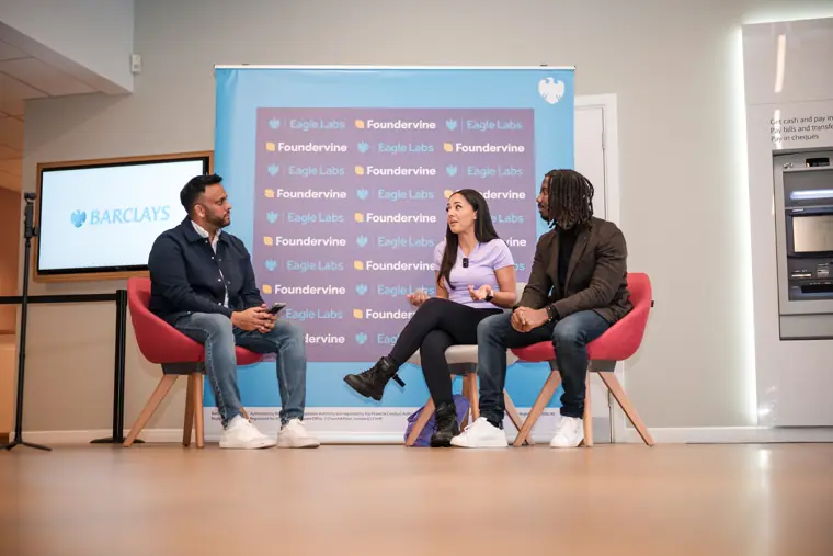 The full panel discusses founder growth.