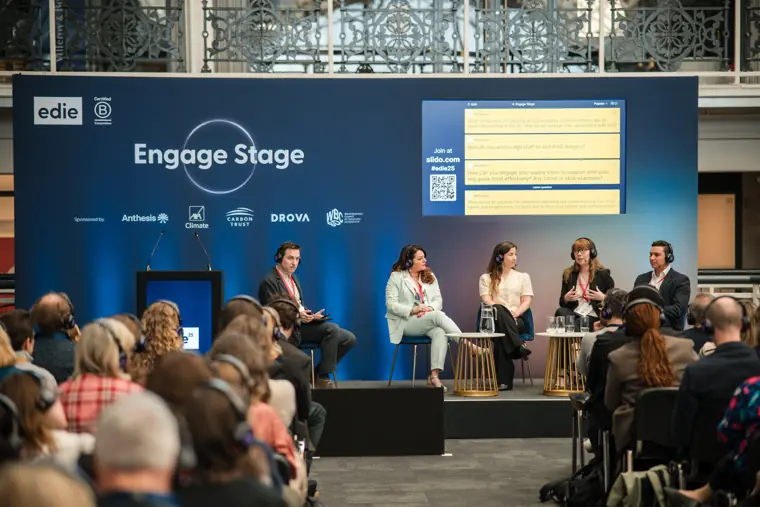 Engage Stage session with the audience.