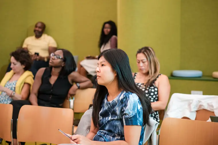 The audience during the AI Essentials session.