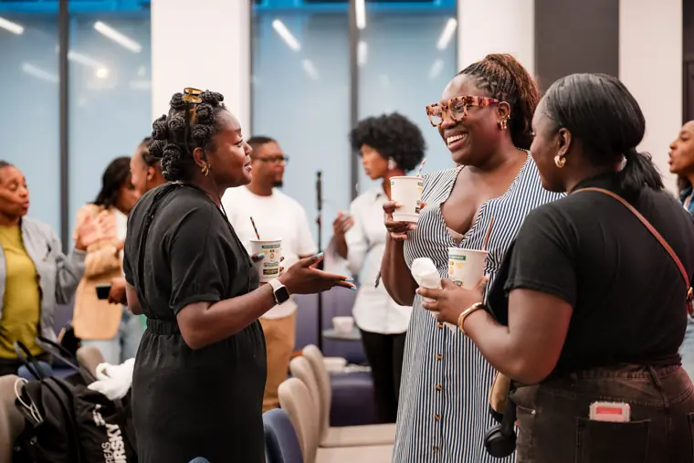 A candid moment from the founder workshop.