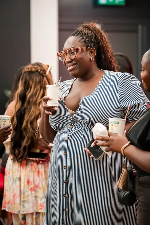 Founders connect at the Wray Forward event.